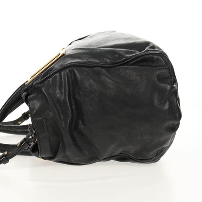 Chloe Ethel Handbag Leather, BLACK, LEATHER, Handbag