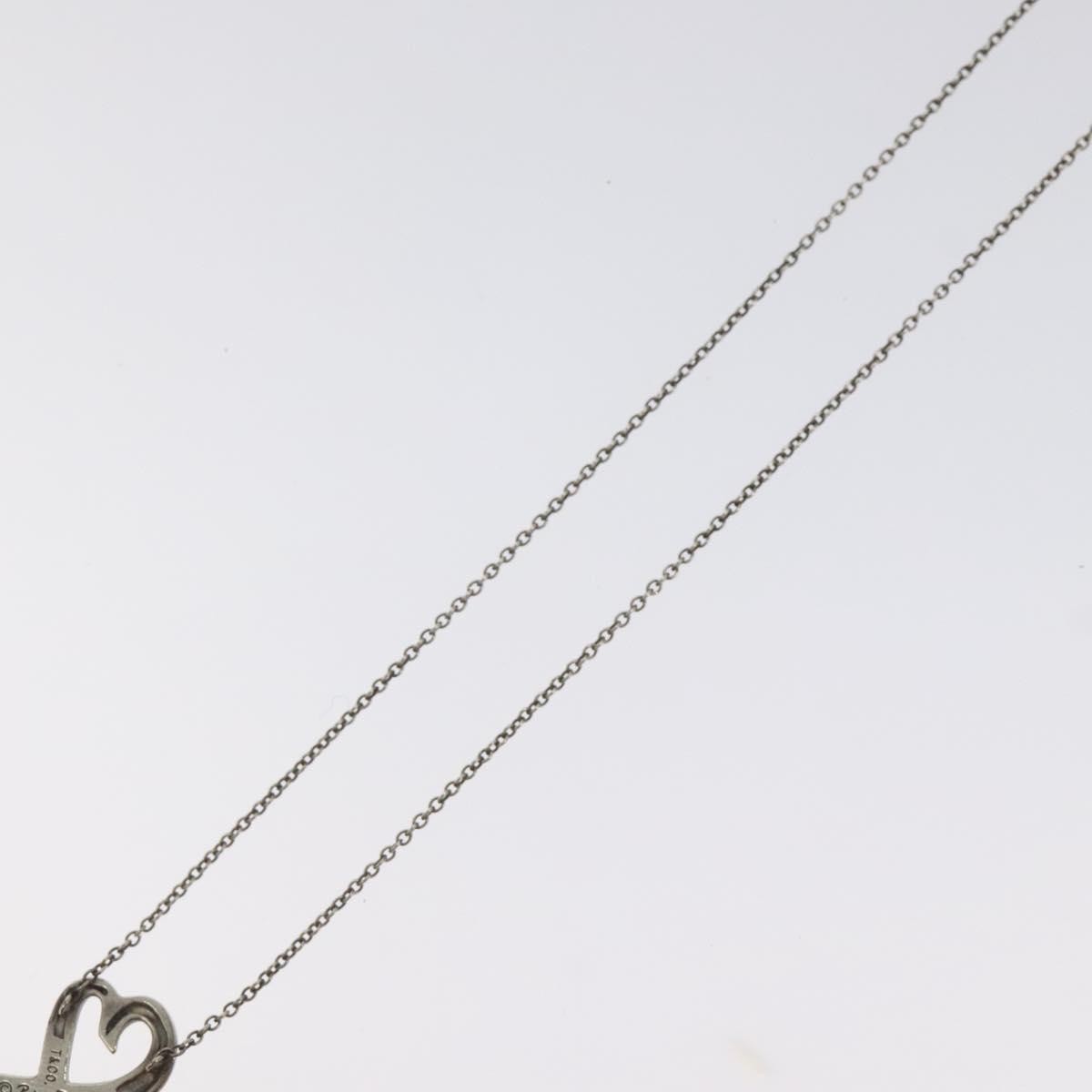Tiffany & Co. Paloma Picasso Loving Heart Pendant Necklace Silver 925, SILVER, SILVER, Necklace