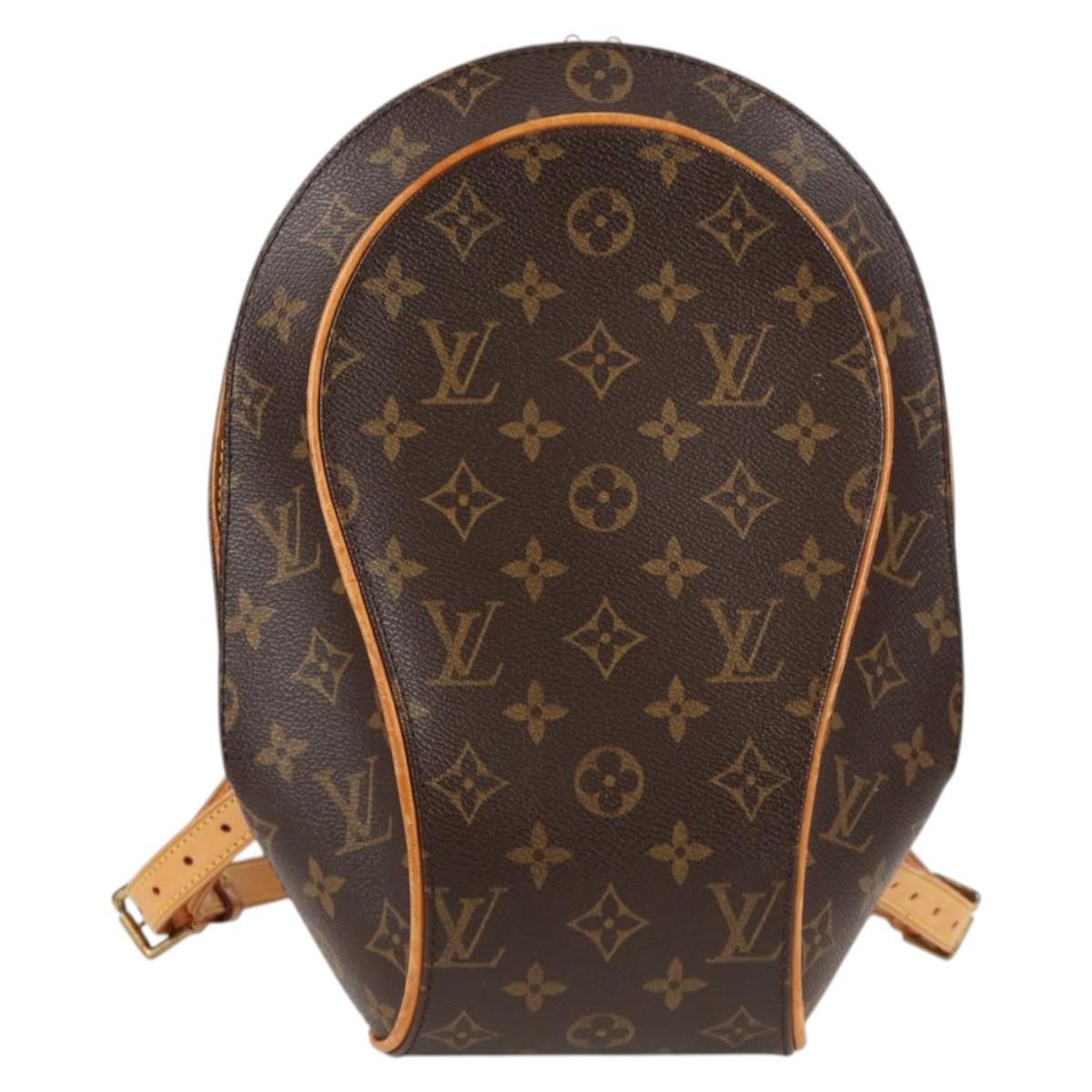 Louis Vuitton Ellipse Backpack Monogram Canvas, BROWN, CANVAS, Backpack