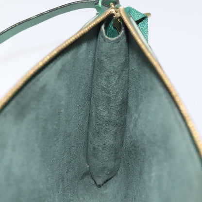 Louis Vuitton Petite Noe Handbag Monogram Canvas, GREEN, LEATHER, Clutche & pouche