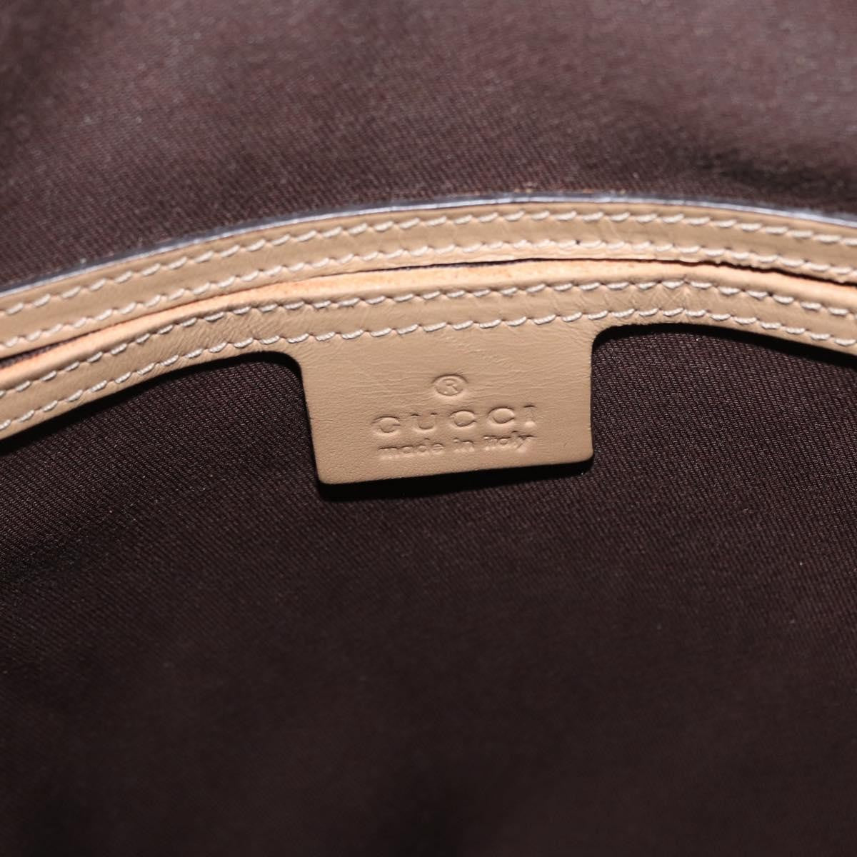 Gucci Flap Messenger GG Coated Canvas, Beige, Canvas, Shoulder Bag