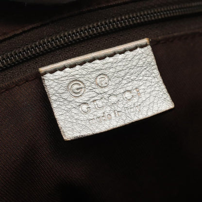 Gucci Plus Tote Guccissima Leather, SILVER, LEATHER, Tote bag