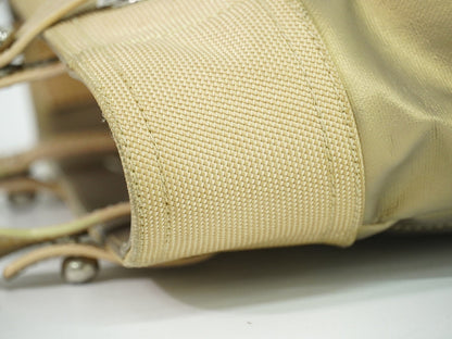 Chanel Biarritz Tote Quilted Coated Canvas, METALLIC, CANVAS, Tote bag