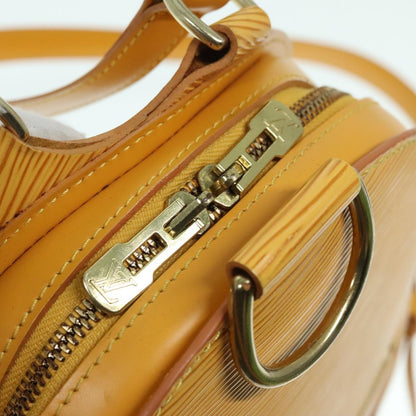 Louis Vuitton Mabillon Backpack Epi Leather, YELLOW, LEATHER, Backpack