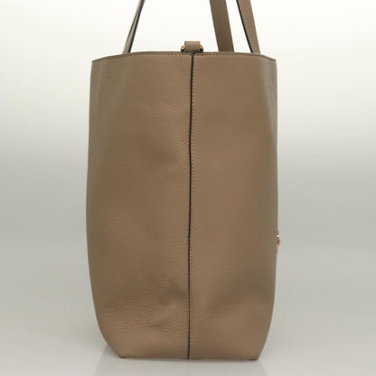 Versace La Medusa Tote Embossed Canvas, BEIGE, LEATHER, Tote bag