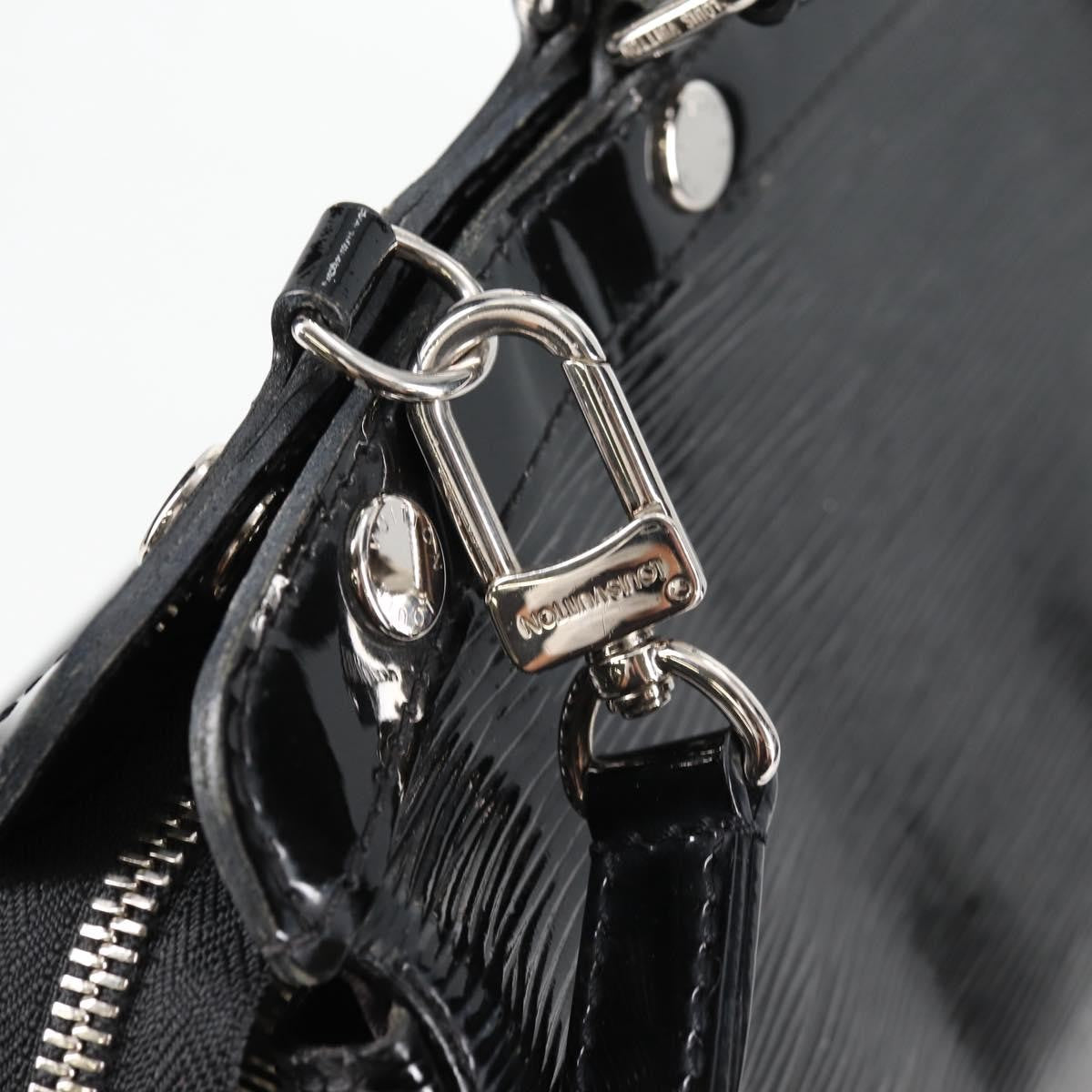 Louis Vuitton Brea Handbag Electric Epi Leather, BLACK, LEATHER, Handbag