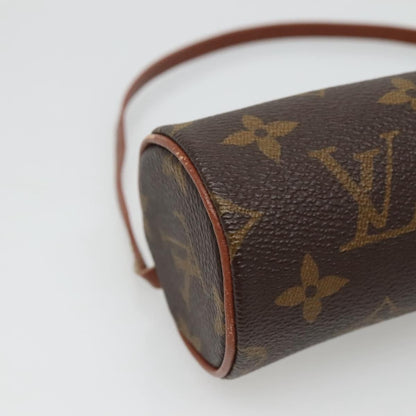 Louis Vuitton Papillon Pochette Monogram Canvas, BROWN, CANVAS, Handbag