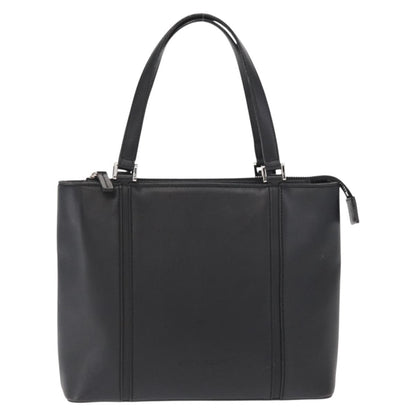 Burberry Vintage Handbag Leather, BLACK, LEATHER, Handbag