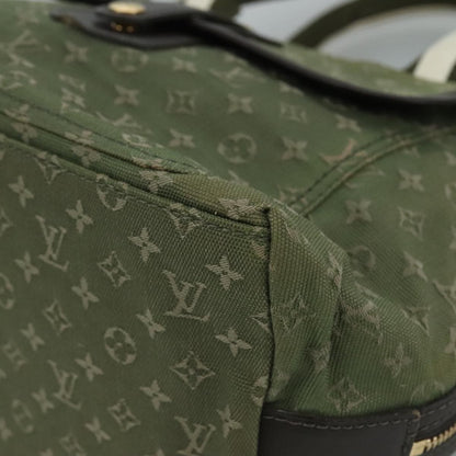 Louis Vuitton Sac Mary Kate Handbag Mini Lin, KHAKI, CANVAS, Handbag