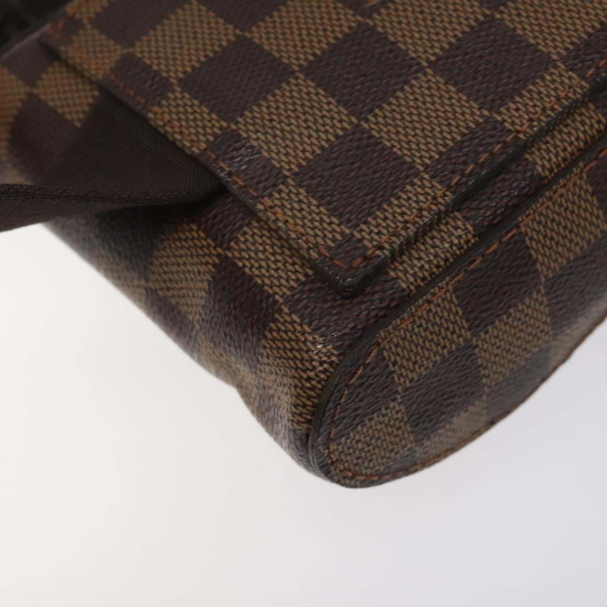 Louis Vuitton Geronimos Waist Bag Damier, BROWN, CANVAS, Travel bag