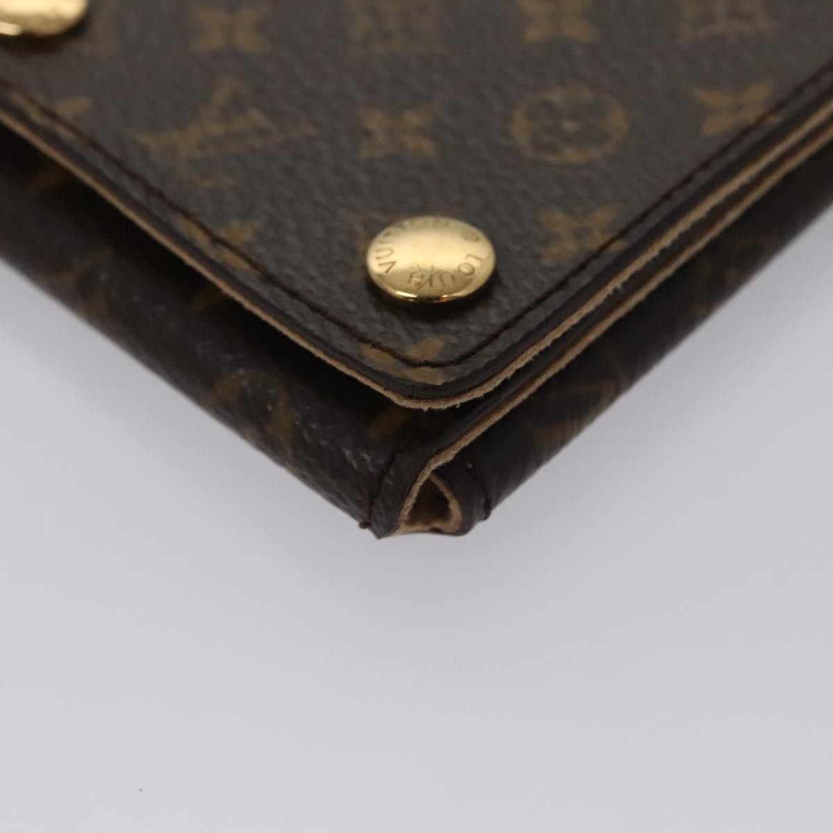 Louis Vuitton CASE JEWELRY BOX Canvas, BROWN, CANVAS, Wallets