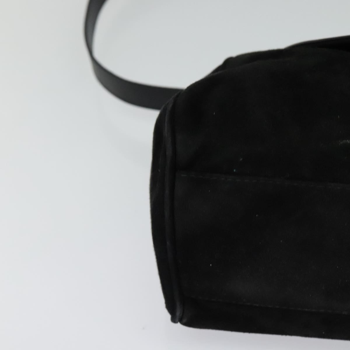 Salvatore Ferragamo Flap Handbag Leather, BLACK, LEATHER, Handbag