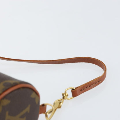 Louis Vuitton Papillon Pochette Monogram Canvas, BROWN, CANVAS, Clutche & pouche