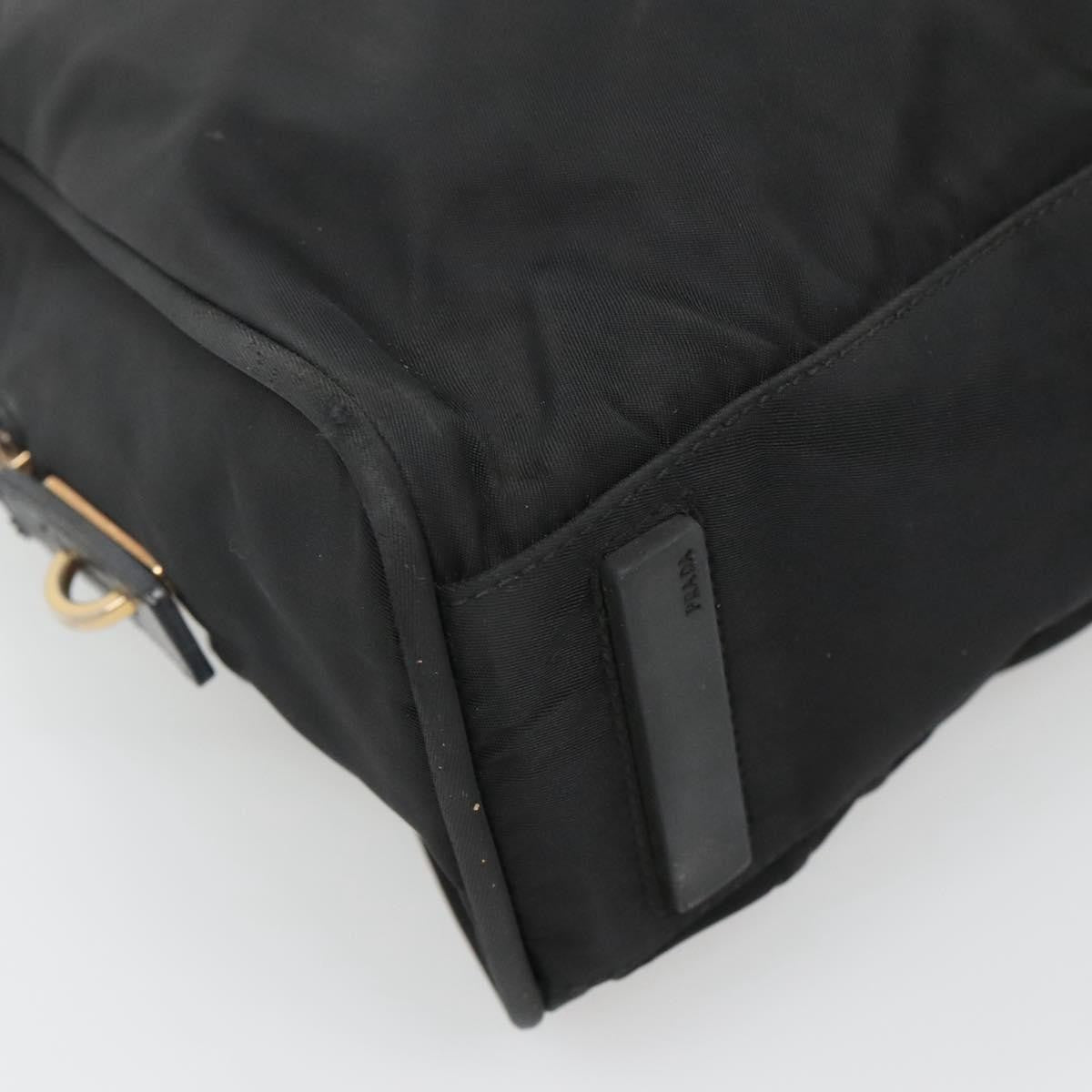 Prada Vintage Handbag Tessuto, BLACK, NYLON, Handbag