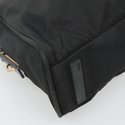 Prada Vintage Handbag Tessuto, BLACK, NYLON, Handbag