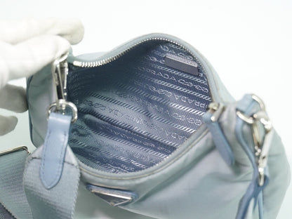 Prada Re-Edition 2005 Shoulder Bag Tessuto, BLUE, NYLON, Shoulder bag
