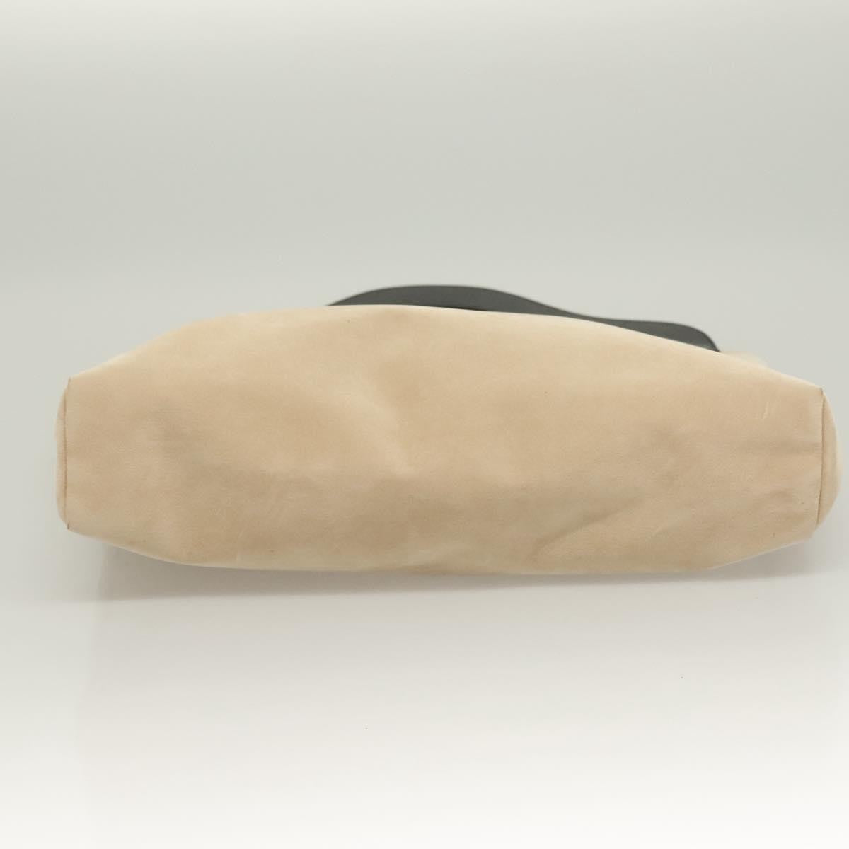 Gucci Vintage Handbag Suede, BEIGE, SUEDE, Handbag