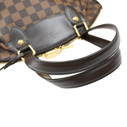 Louis Vuitton Verona Handbag Damier, BROWN, CANVAS, Shoulder bag