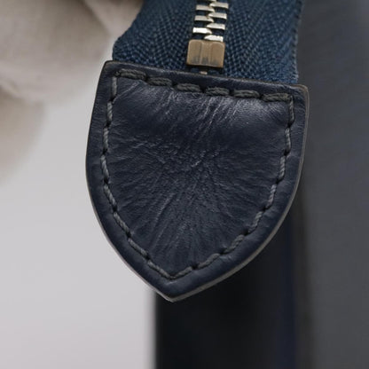 Louis Vuitton Toiletry Pouch Epi Leather, NAVY, LEATHER, Toiletry Case
