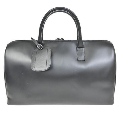 Gucci Vintage Boston Bag Leather, BLACK, LEATHER, Travel bag