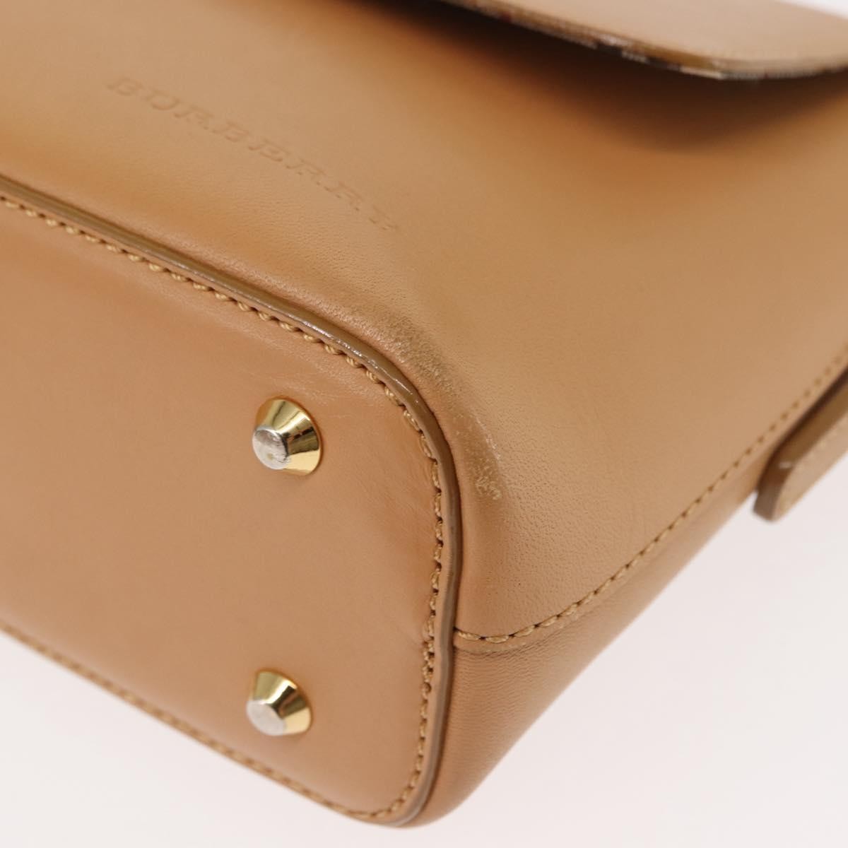 Burberry Shoulder Bag Leather, BEIGE, LEATHER, Shoulder bag