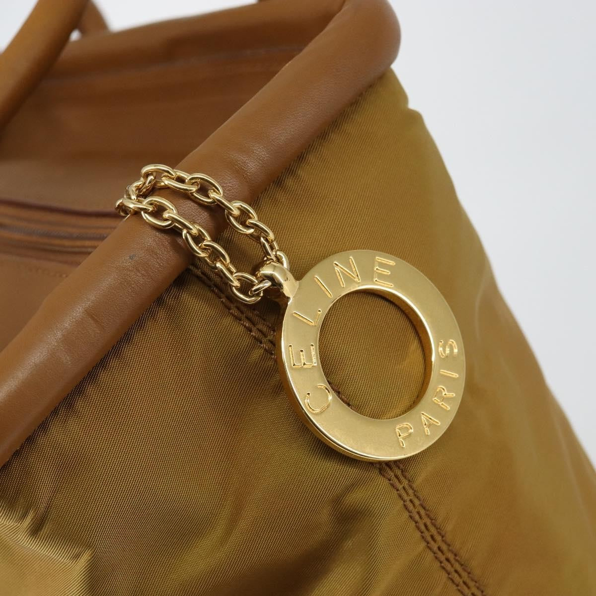 Celine Tote bag Nylon, BROWN, NYLON, Tote bag