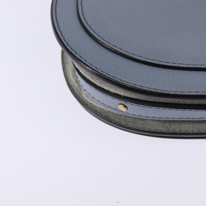 Chloe Nile Crossbody Bag Leather, BLUE, LEATHER, Crossbody bag