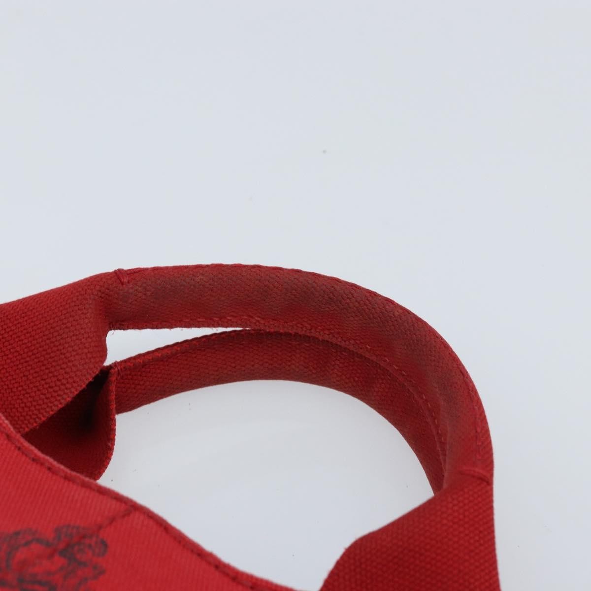 Prada Canapa Tote Canvas, Red, Canvas, Tote Bag