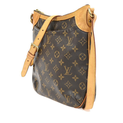 Louis Vuitton Odeon Handbag Monogram Canvas, BROWN, CANVAS, Shoulder bag
