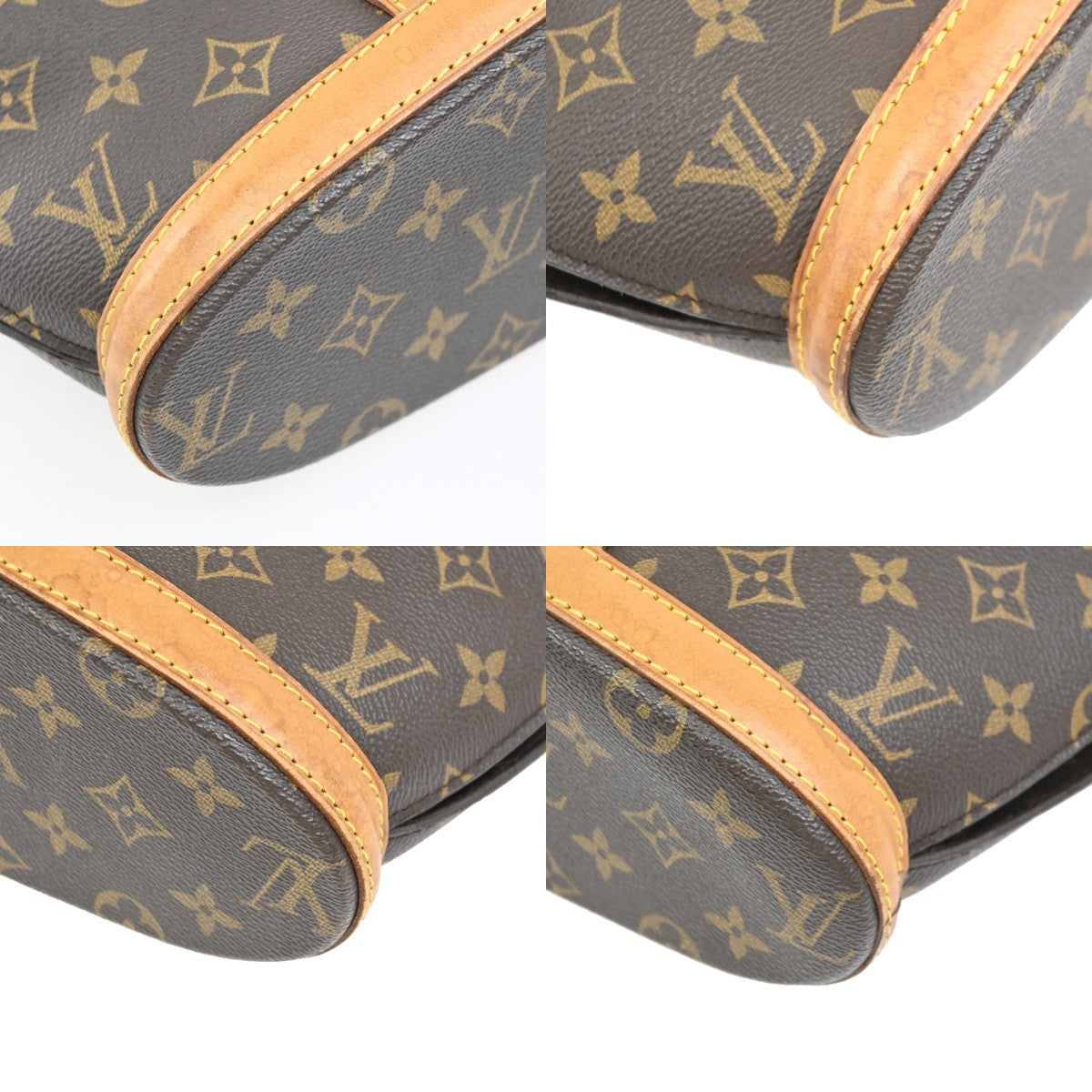 Louis Vuitton Babylone Handbag Monogram Canvas, BROWN, CANVAS, Shoulder bag