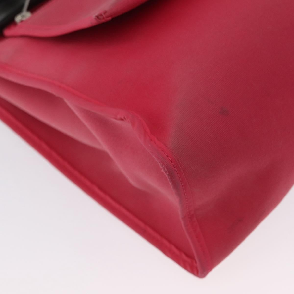 Hermes Herbag Zip Leather and Toile, PINK, CANVAS, Shoulder bag