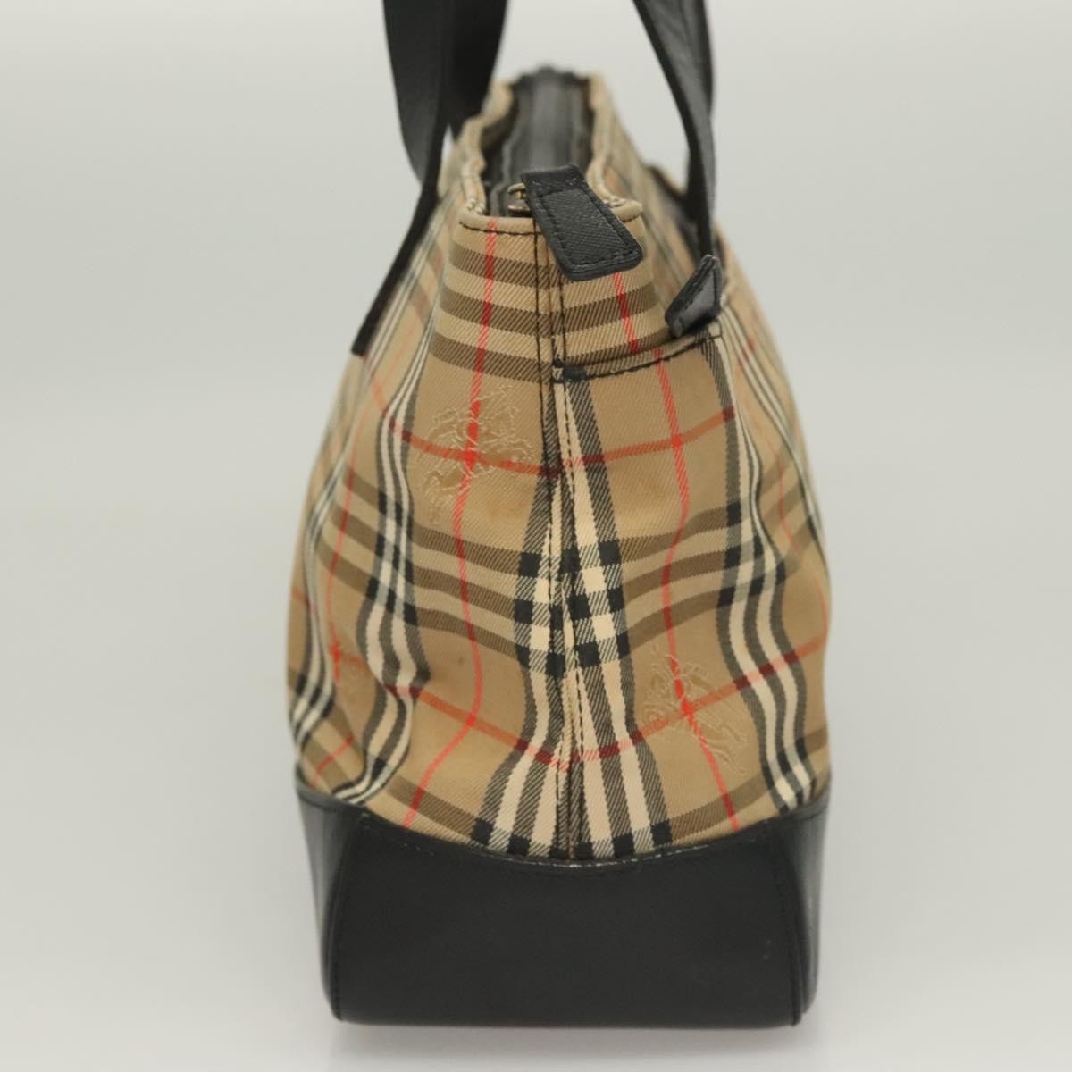 Burberry Nova Check Handbag Nova Check Canvas, BEIGE, CANVAS, Handbag