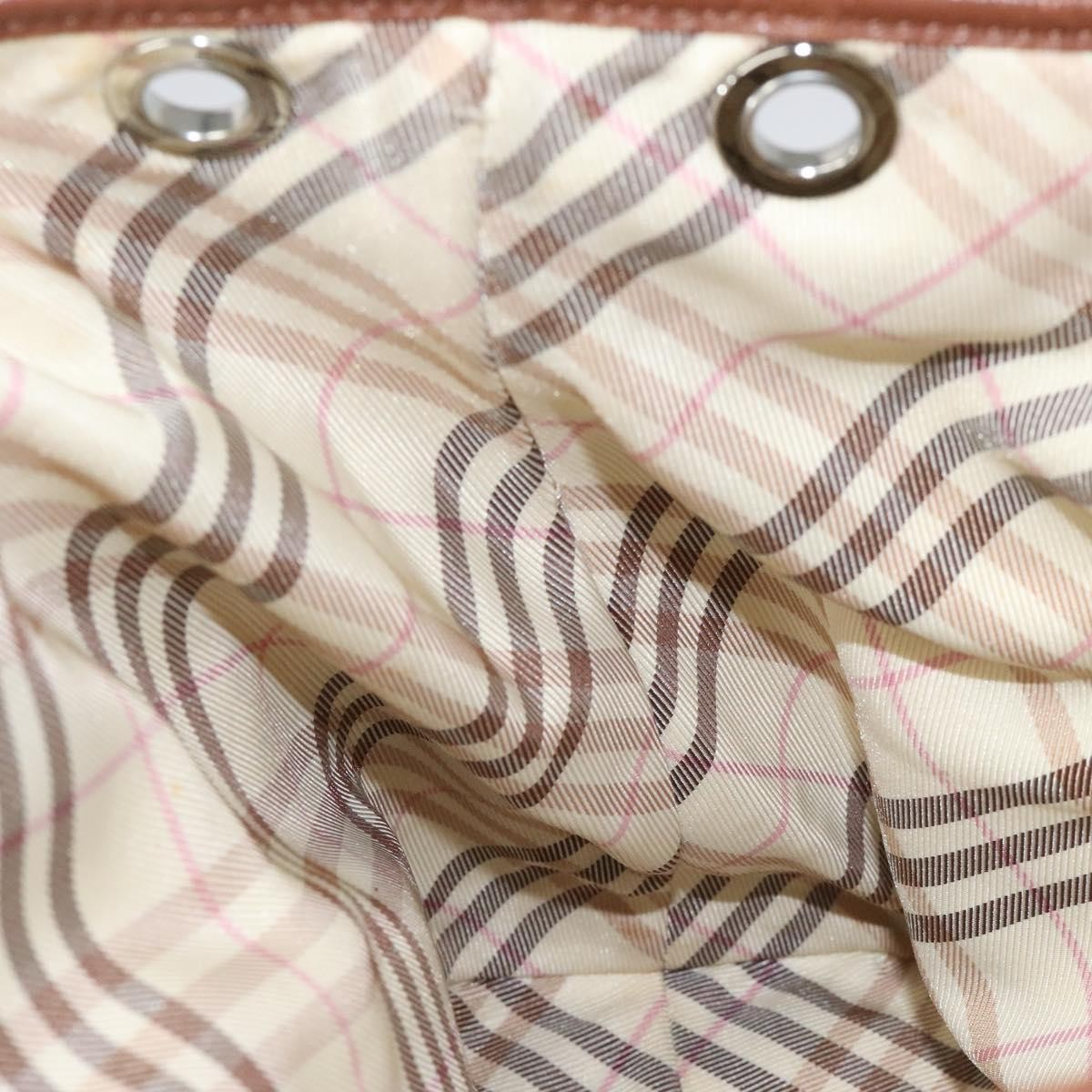 Burberry Nova Check Tote Canvas and Leather, BEIGE, CANVAS, Tote bag