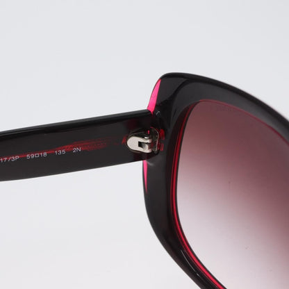 Chanel Logo CC Sunglasses Plastic, Red, Plastic, Sunglasses