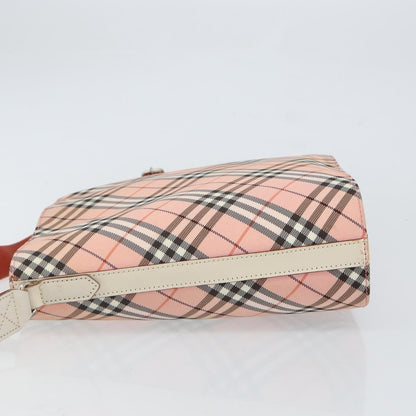 Burberry Nova check Shoulder bag Canvas, PINK, CANVAS, Shoulder bag