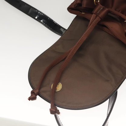 Balenciaga Vintage Backpack Nylon, BROWN, NYLON, Backpack