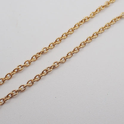 Christian Dior CD Logo necklace Metal, GOLD, GOLD_PLATED, Necklace