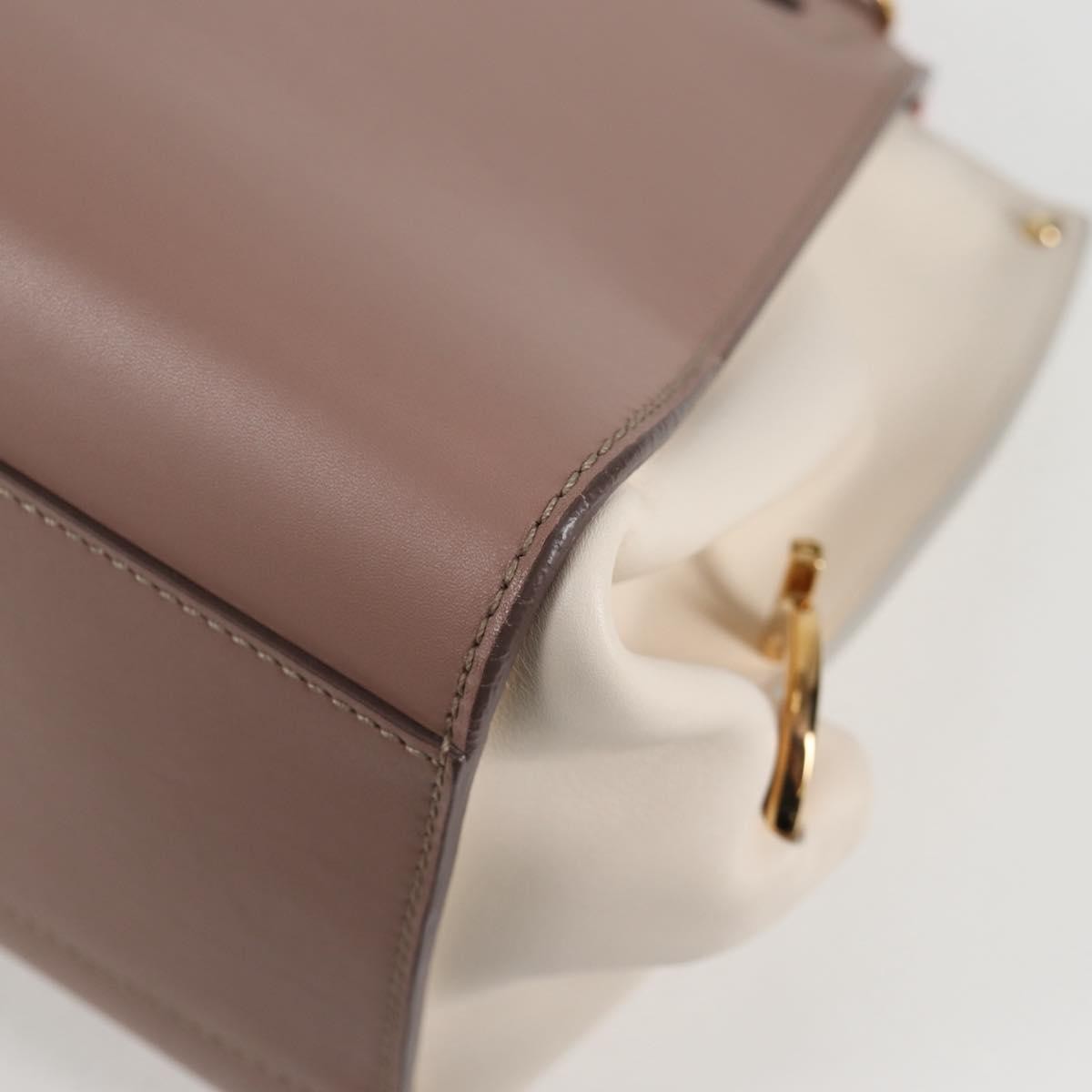 Salvatore Ferragamo Sofia Satchel Leather, PINK, LEATHER, Handbag