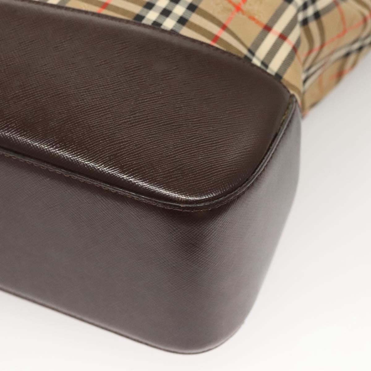 Burberry Nova Check Tote canvas check pattern, BEIGE, CANVAS, Tote bag