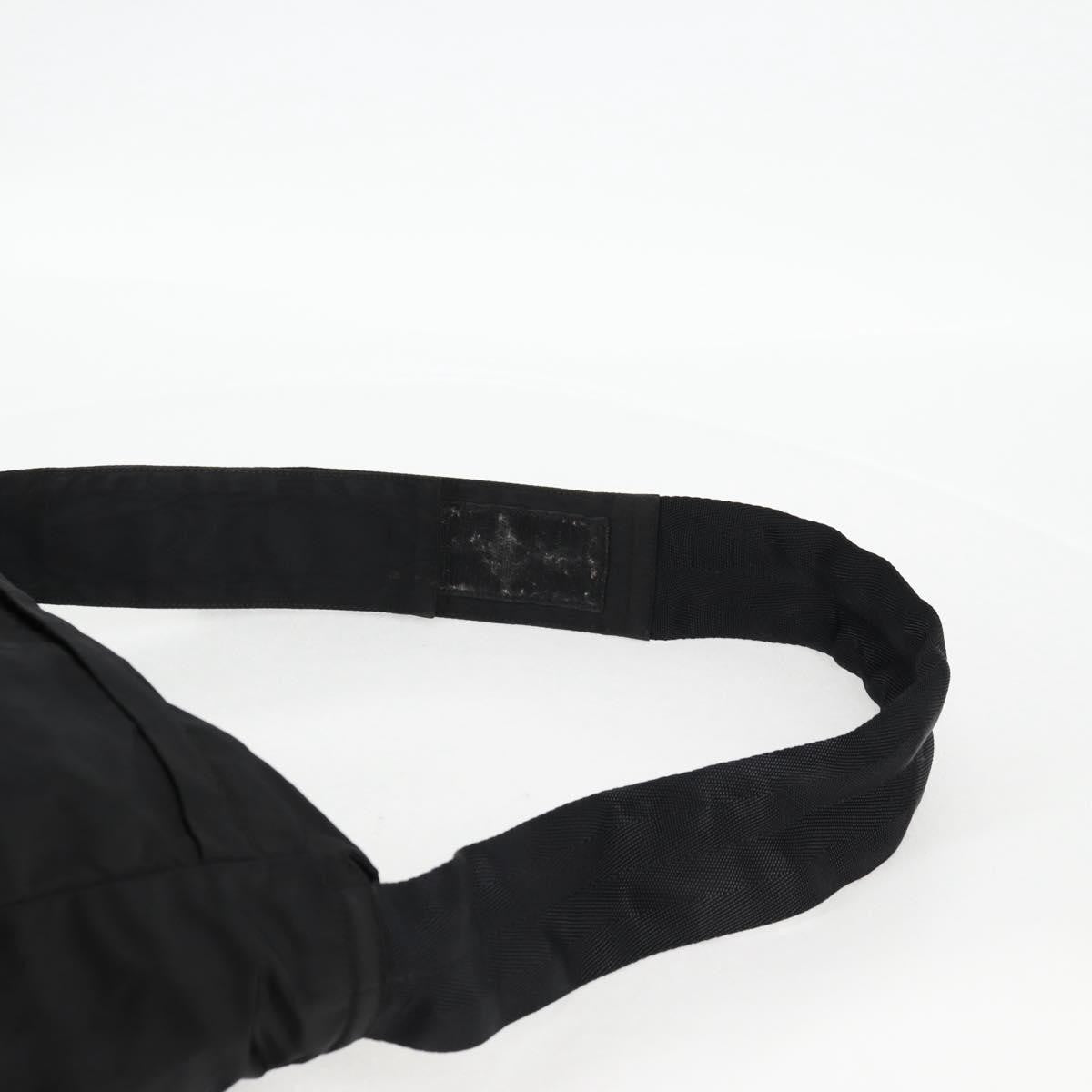 Prada Vintage Shoulder Bag Tessuto, Black, Nylon, Shoulder Bag