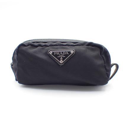 Prada Padded Zip Belt Bag Tessuto, BLACK, NYLON, Clutche & pouche