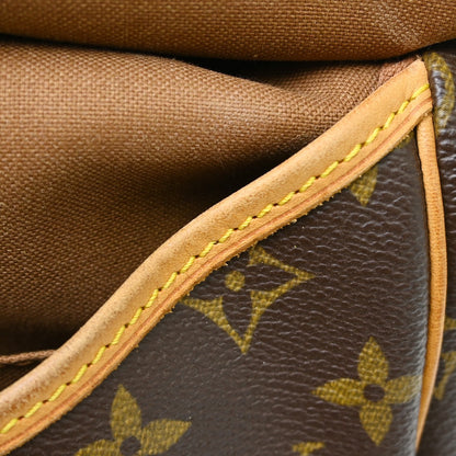 Louis Vuitton Saumur Handbag Monogram Canvas, Brown, Canvas, Shoulder Bag