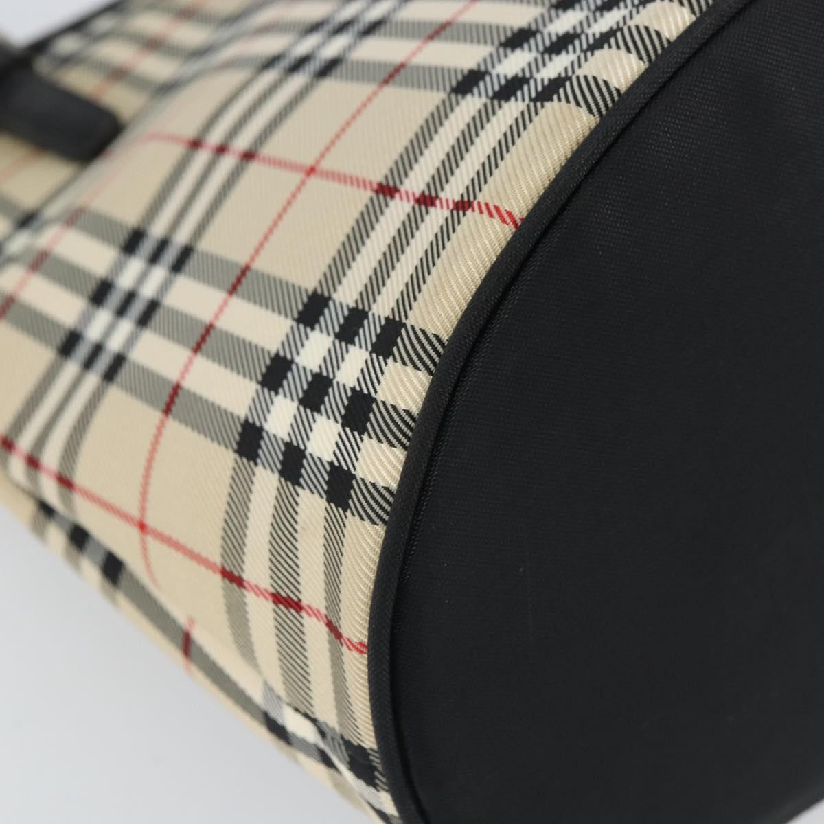 Burberry Nova Check Tote Nylon, BEIGE, NYLON, Tote bag