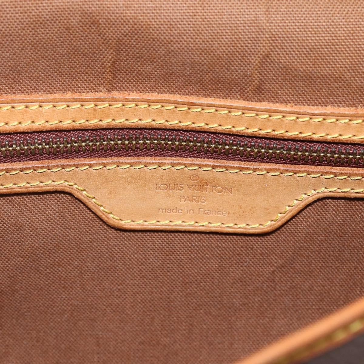 Louis Vuitton Sac Gibeciere Messenger Bag Monogram Canvas, BROWN, CANVAS, Shoulder bag