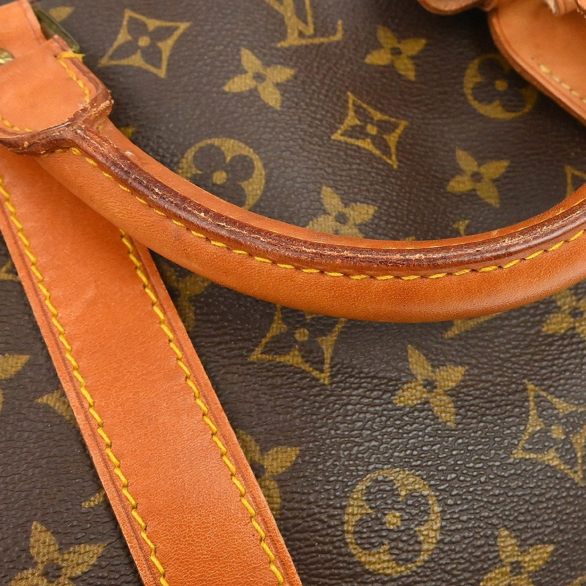 Louis Vuitton Keepall Bandouliere Bag Monogram Canvas, Brown, Canvas, Travel Bag