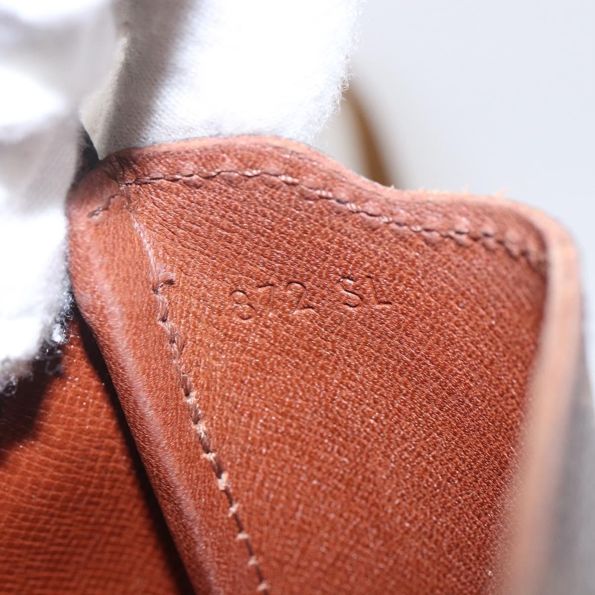 Louis Vuitton Cartouchiere Handbag Monogram Canvas, BROWN, CANVAS, Shoulder bag