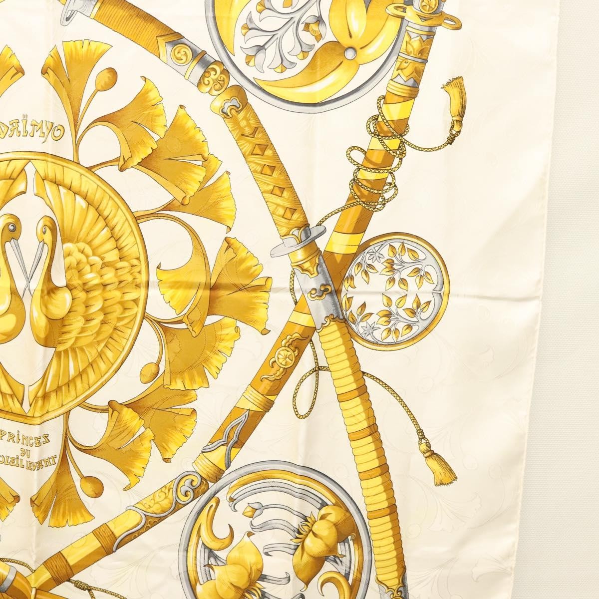 Hermes Carré 90 Silk multicolor, WHITE, SILK, Scarve & shawl