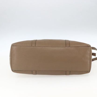 Gucci Vintage tote Leather, BROWN, LEATHER, Tote bag