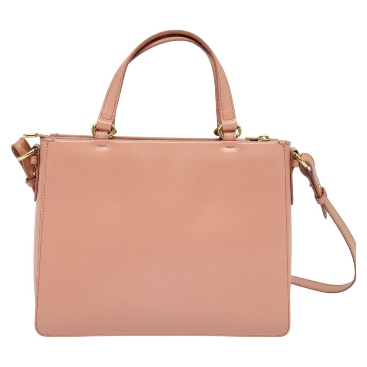 Salvatore Ferragamo Vala Shoulder Bag Leather, PINK, LEATHER, Shoulder bag