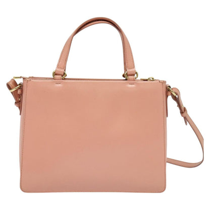 Salvatore Ferragamo Vala Shoulder Bag Leather, PINK, LEATHER, Shoulder bag